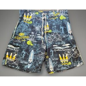 Corona Extra Swim Trunks Beer‎ Board Shorts Men's 36 Beachwear Beer Festival